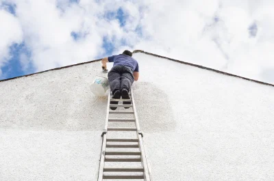 Peinture extérieure à la Lande-d'Airou — façades et ravalement